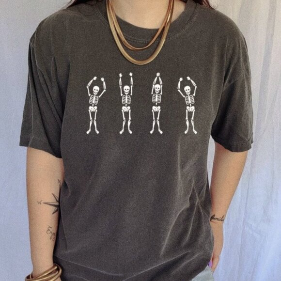 Unbranded Other - Ohio Skeleton Shirt, Retro Shirt, Oversized Tee, Ohio shirt, Skeleton shirt